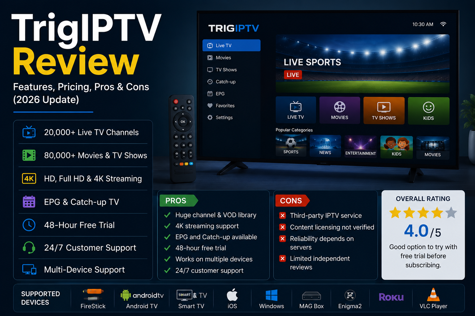 TrigIPTV Review
