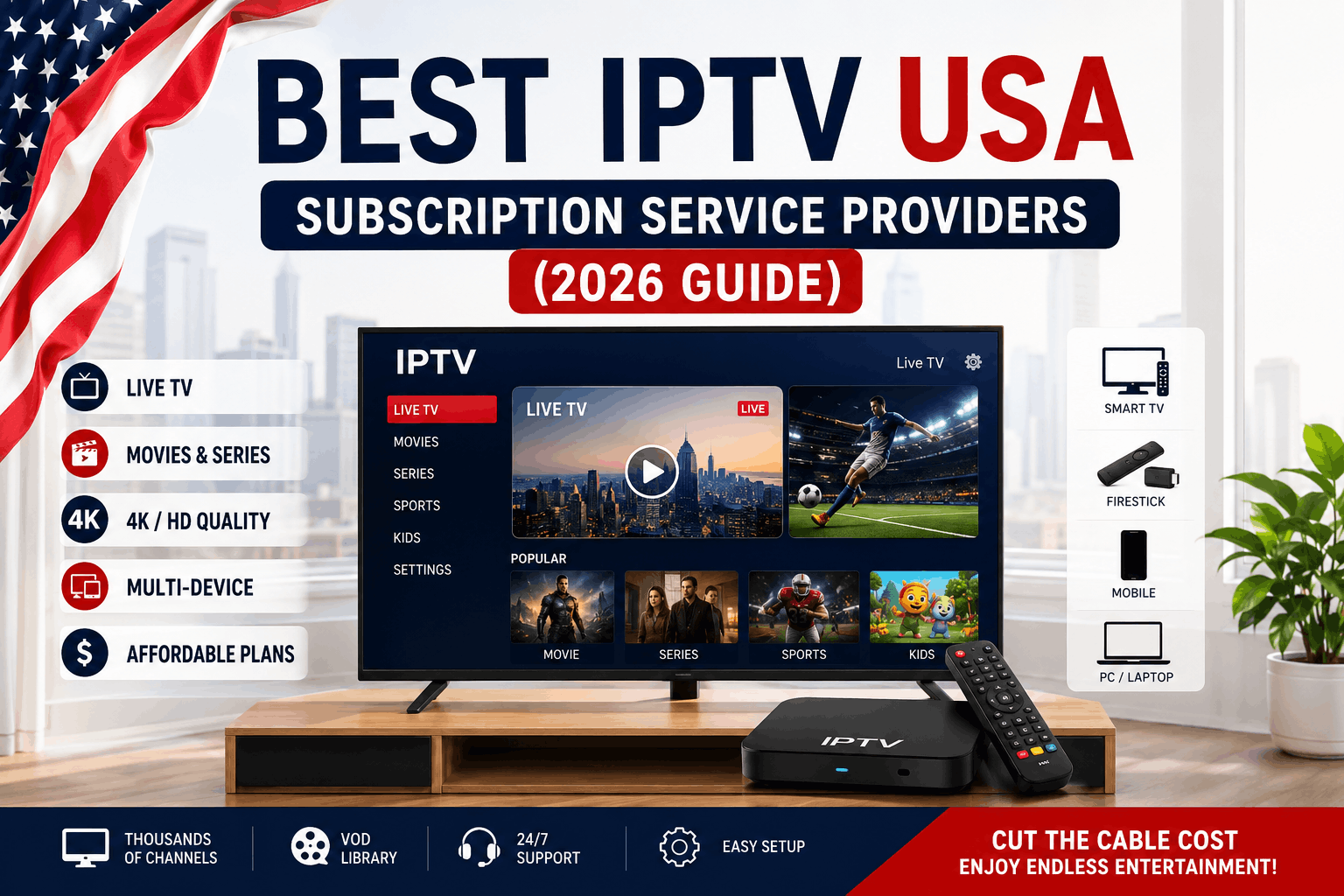 Best IPTV USA