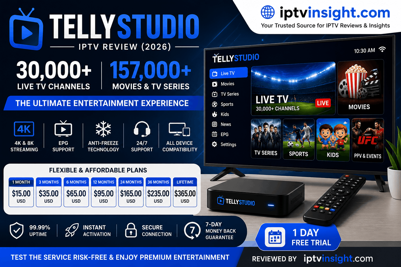 TellyStudio IPTV