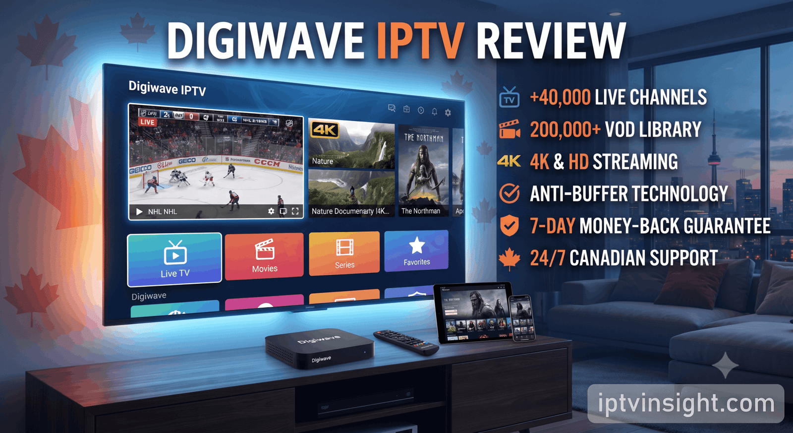 Digiwave IPTV Review