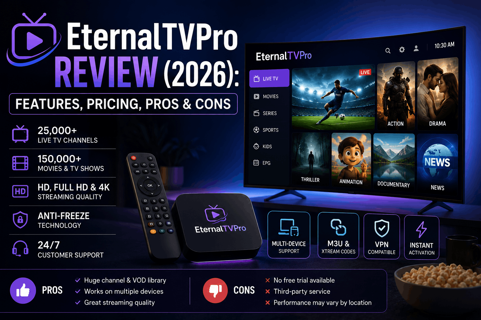 EternalTVPro Review