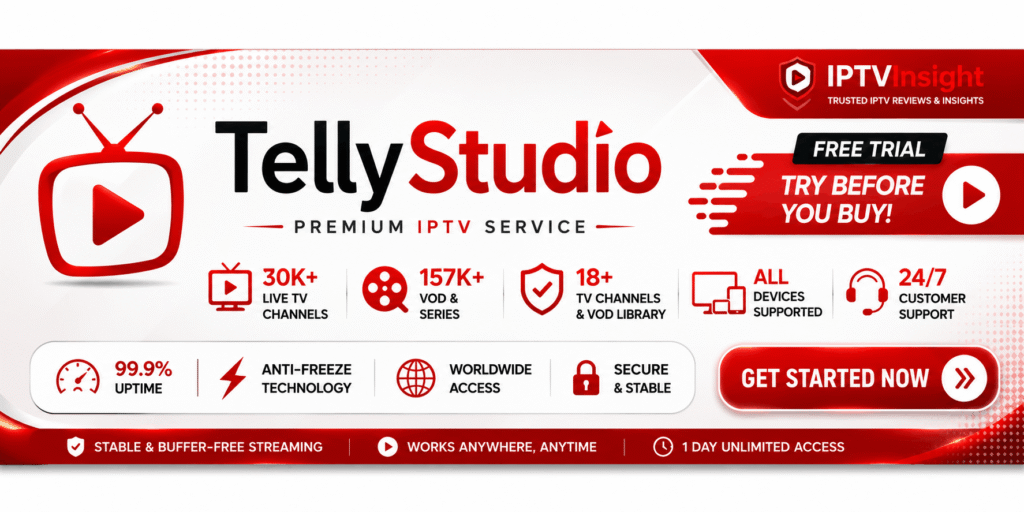 TellyStudio IPTV
