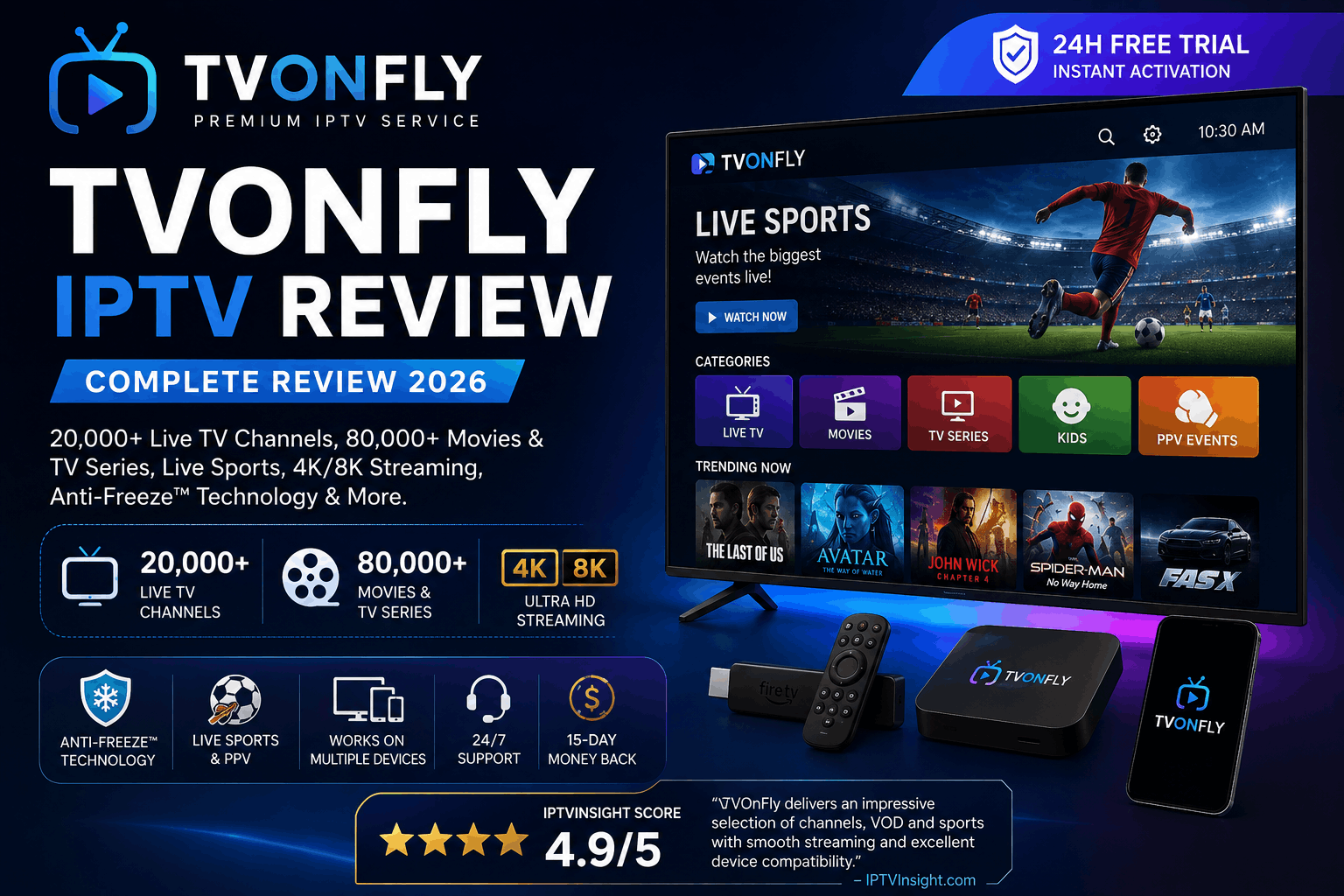 TVOnFly IPTV